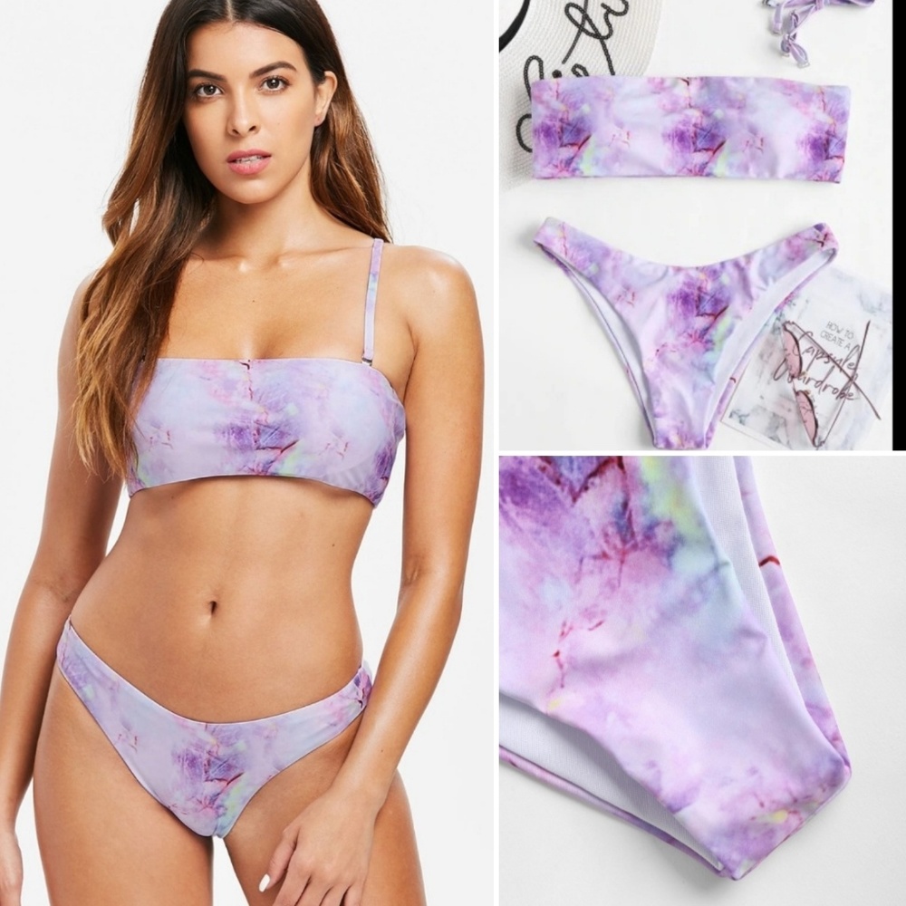 TIE DYE GALAXY 2 PIECE BIKINI MEDIUM